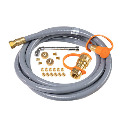 Blackstone Griddle Propane to Natural Gas Conversion Kit, 10ft Hose (Open Box) - VMInnovations