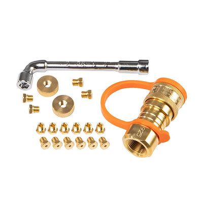 Blackstone Griddle Propane to Natural Gas Conversion Kit, 10ft Hose (Open Box) - VMInnovations