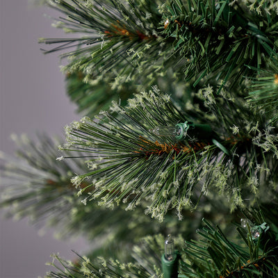 Home Heritage 5 Ft Pre Lit Stanley Cashmere Christmas Tree w/ Lights (Open Box) - VMInnovations
