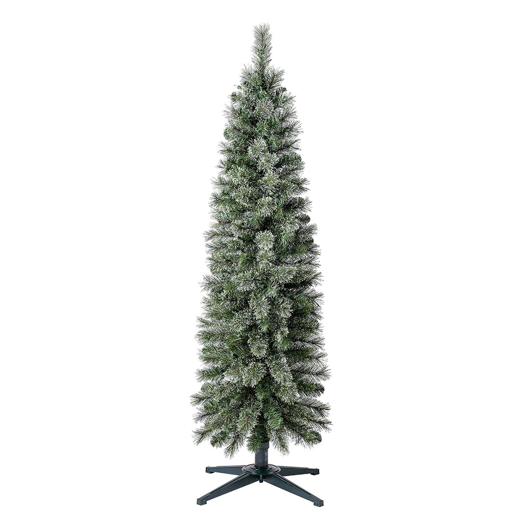Home Heritage 5 Ft Stanley Cashmere Pine Christmas Tree w/ Lights (For Parts) - VMInnovations