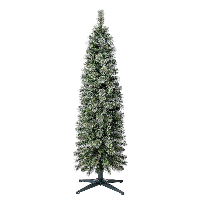 Home Heritage 5 Ft Pre Lit Stanley Cashmere Christmas Tree w/ Lights (Open Box)