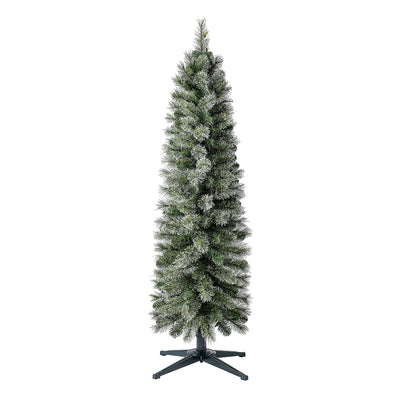 Home Heritage Stanley 5' Pine Artificial Christmas Tree, PreLit 150 Color Lights