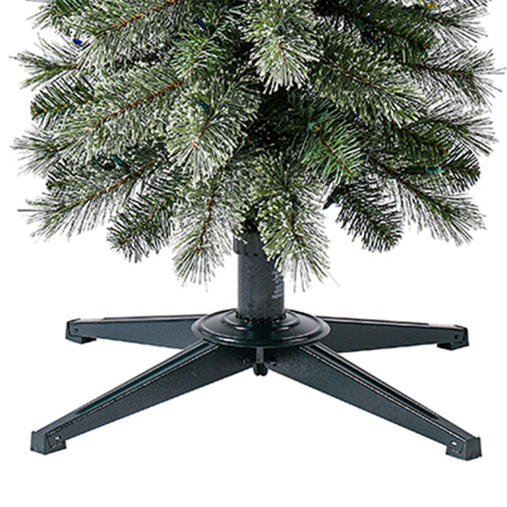 Home 5' Pencil Pine Prelit Artificial Christmas Tree 150 Color Lights(Open Box)