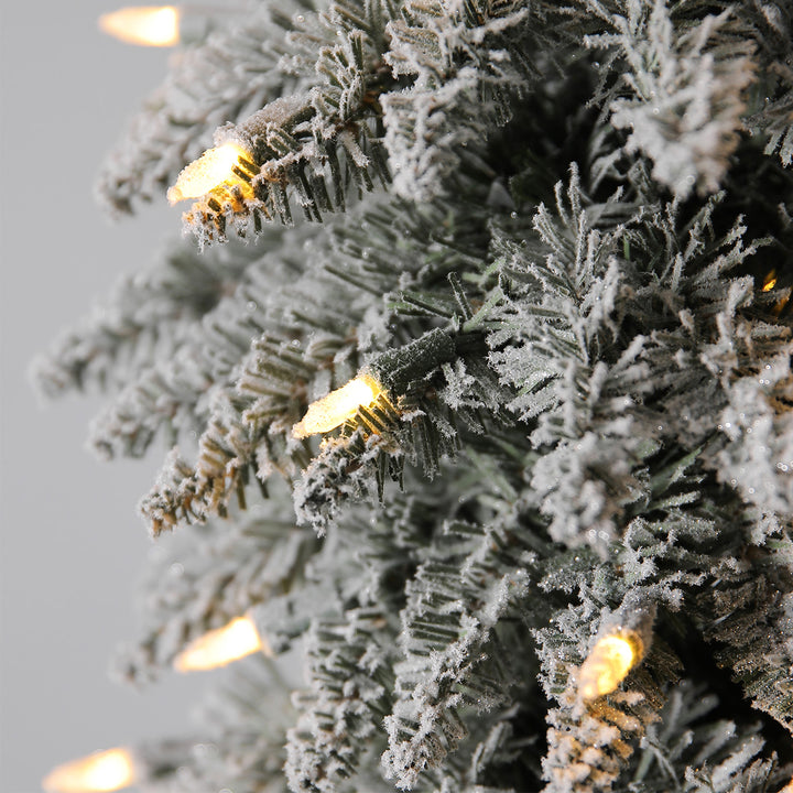 Evergreen Classics 7 Ft Pencil Pine Prelit Christmas Tree with 200 Lights (Used) - VMInnovations