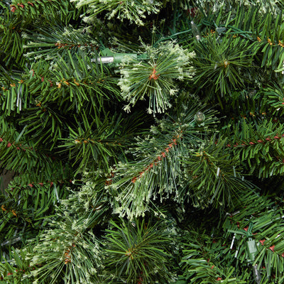 Home Heritage Cashmere 7 Ft Artificial Christmas Tree with LED Lights (Open Box) - VMInnovations