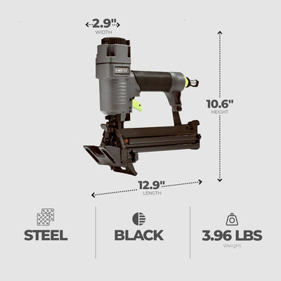 Master Mechanic 4 in 1 Mini Pneumatic Flooring Stapler (Open Box)