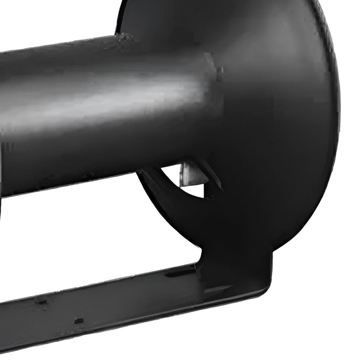 Master 3/8" x 100' Steel Open Air Compressor Hose Storage Reel, Black (Open Box) - VMInnovations