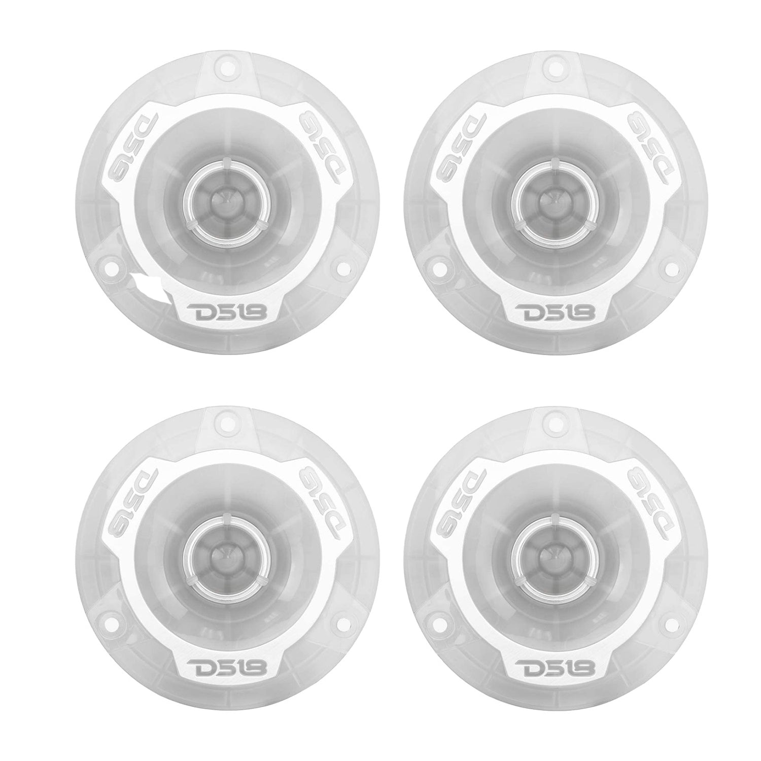 DS18 PRO TW1L 1 Inch VC 240 Watt Super Bullet Tweeter w/ LED Lights (4 Speakers)