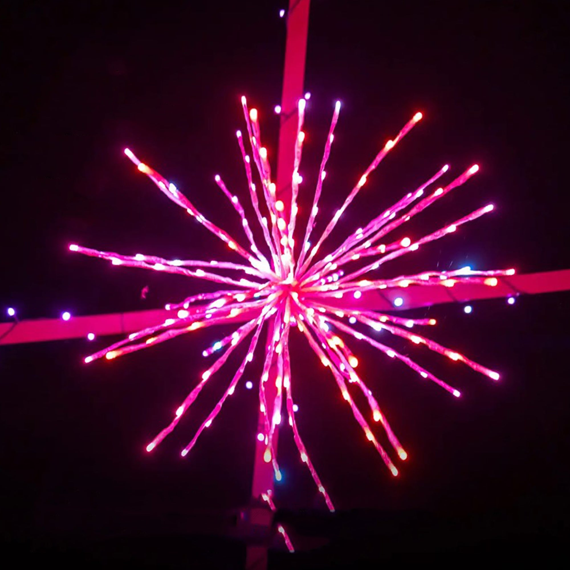Twinkly 200 LED RGB Multicolor Decor Spritzer Lights w/ USB Music Effects Dongle