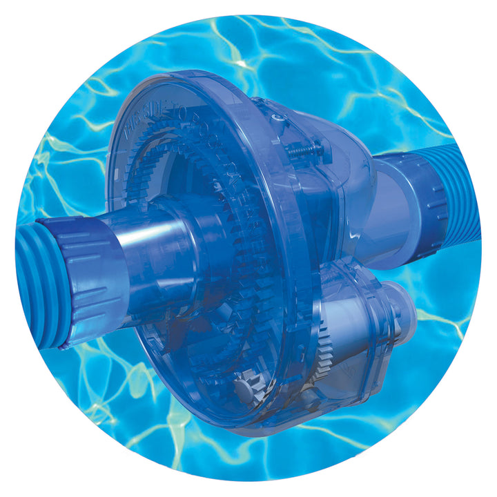 Solar Sun Rings Twister Power Steering Component for Pool Cleaner with Adaptor - VMInnovations