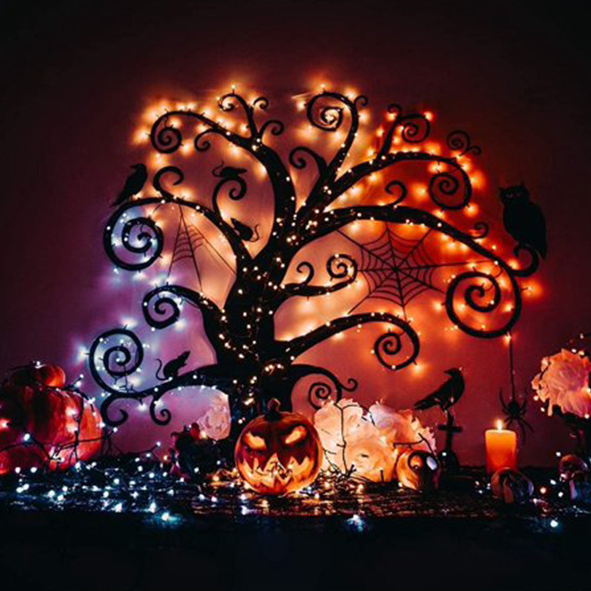 Twinkly Smart Decorations 250 LED Amber/White App Control String Lights (2 Pack)