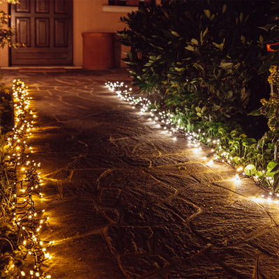 Twinkly Strings App-Controlled LED Christmas Lights 400 AWW (Amber/White) (4 Pk) - VMInnovations