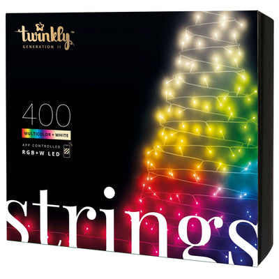 Twinkly Strings App-Controlled Smart LED Christmas Lights 400 RGB+W (For Parts) - VMInnovations