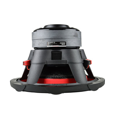 Audiopipe 12" 1500 Watt Car Audio 4 Ohm DVC Subwoofer Q Power Dual 12" Sub Box - VMInnovations