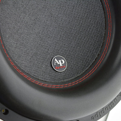 AudioPipe 12 Inch 2200W 4 Ohm Car Audio Subwoofer Quad Stack & Vented Enclosure