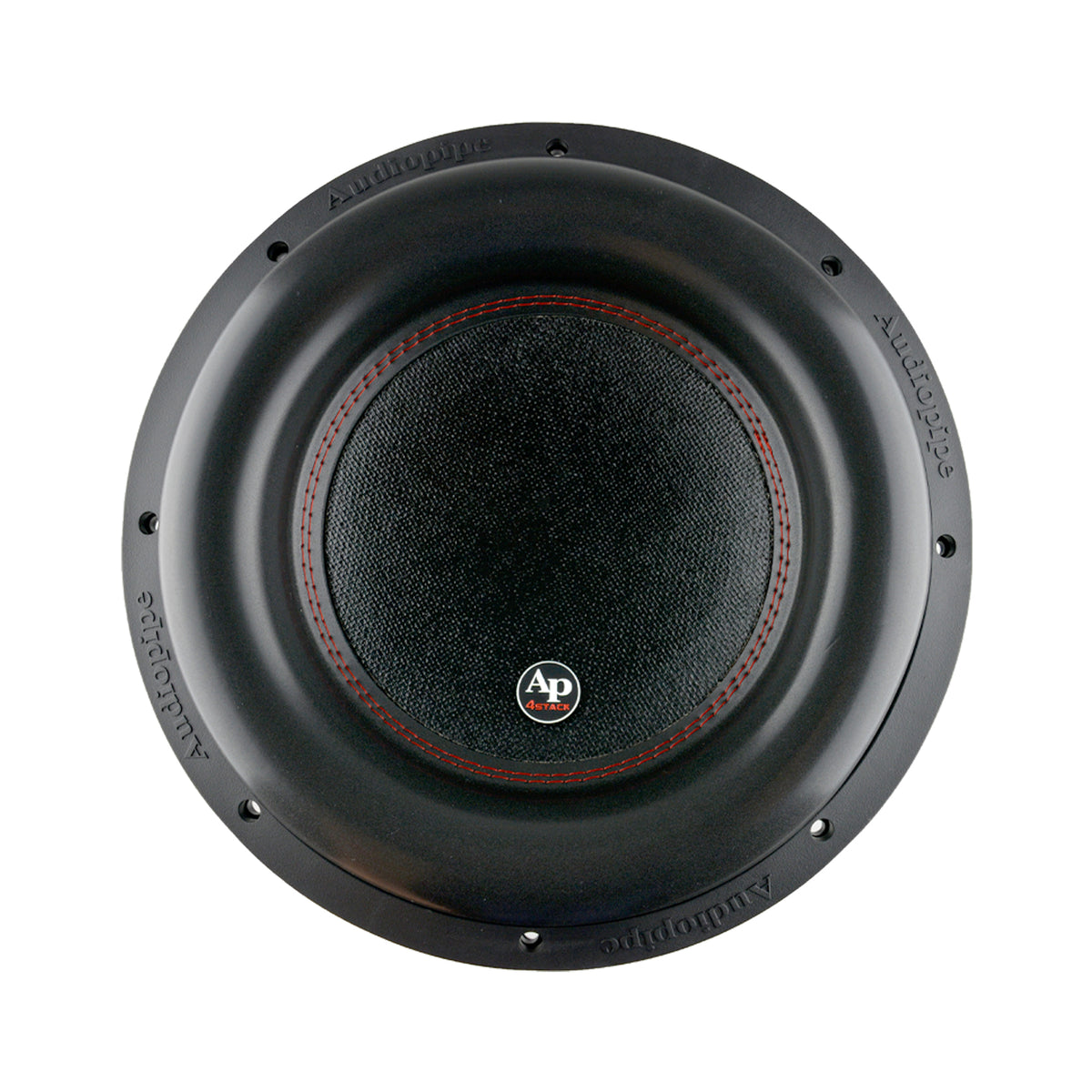 AudioPipe 12" 2200W 2 Ohm Car Audio Subwoofer Quad Stack & Side Ported Enclosure