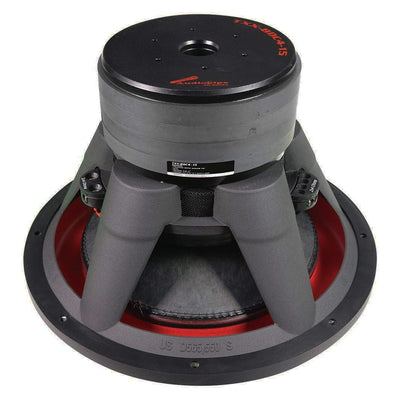 Audiopipe Amp, Capacitor, and 2800W Subwoofer w/ QPower 15 In Sub Box & Wire Kit - VMInnovations
