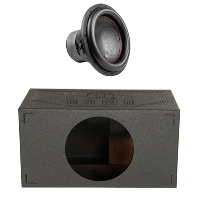 AudioPipe TXX-BDC4-15D2 15 Inch 2800W Dual 2 Ohm Car Audio Subwoofer & Sub Box