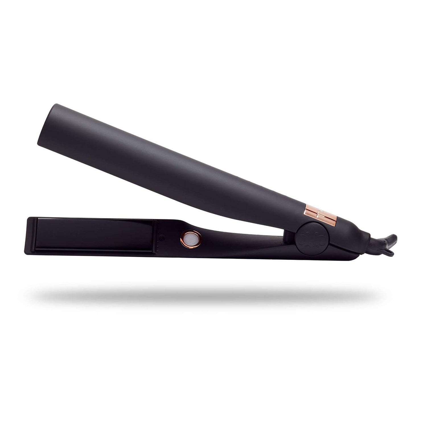 TYME Obsidion Kit w/ All In One Iron Pro Heat Tool and Paddle Hair Brush, Black (Refurbished)