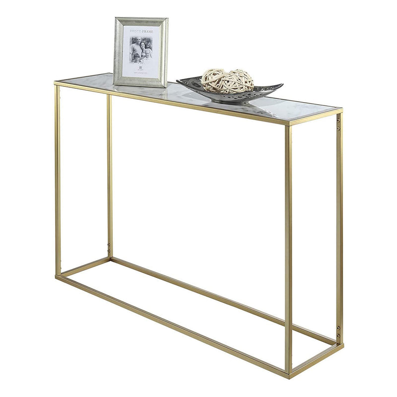 Convenience Concepts Gold Coast Slim Accent Sofa Console Table (Used)