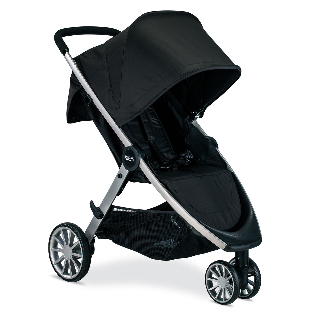 Britax U751905 B-Lively Lightweight Stroller with Car Seat Adapters, Raven