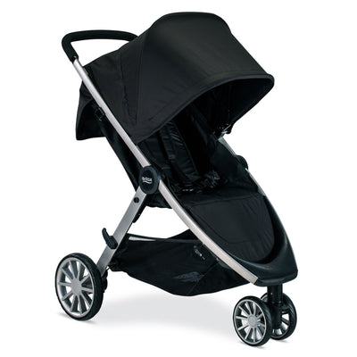 Britax U751905 B-Lively Lightweight Stroller with Car Seat Adapters, Raven