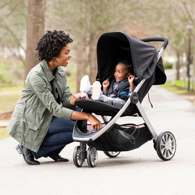 Britax U751905 B-Lively Lightweight Stroller with Car Seat Adapters, Raven