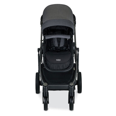 Britax B Ready Gray G3 Folding Reclining Stroller + Second Seat Conversion