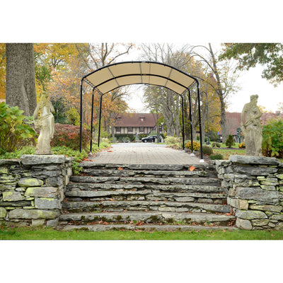 ShelterLogic 25867 18 x 10-Foot Monarc Series All-Purpose Canopy, Sandstone