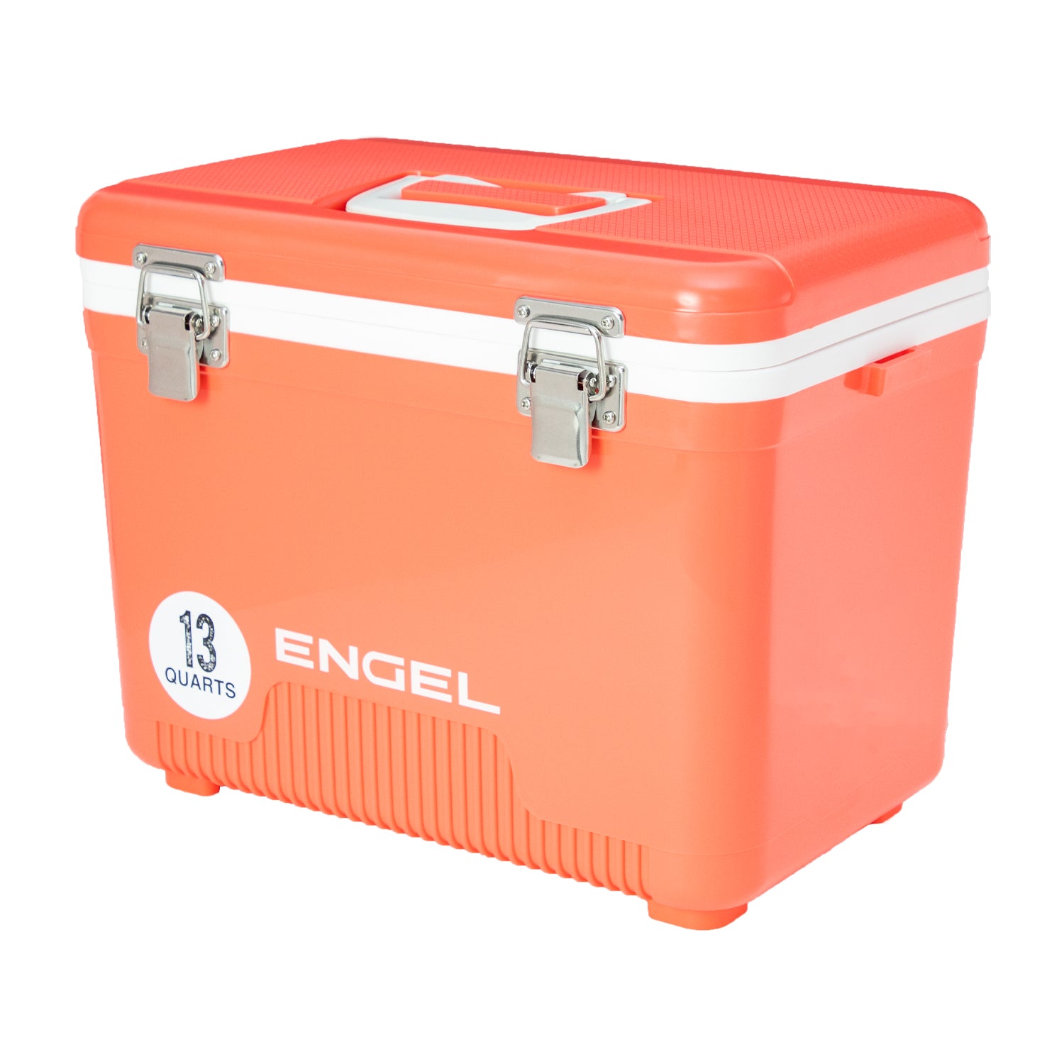 Engel 13 Quart 18 Can Leak Proof Insulated Cooler Drybox, Coral (Open Box) - VMInnovations