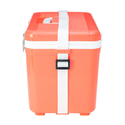 Engel 13 Quart 18 Can Leak Proof Insulated Cooler Drybox, Coral (Open Box)