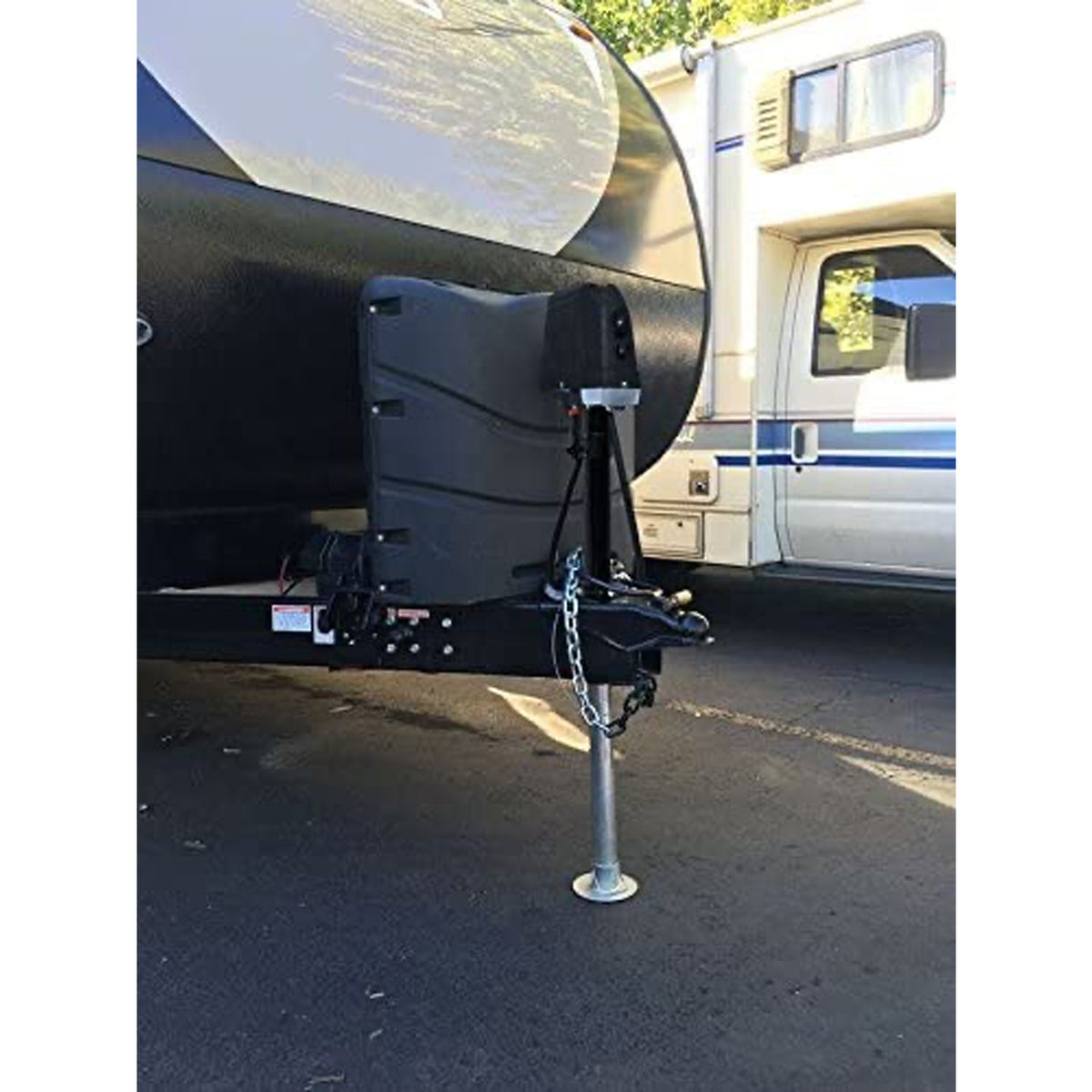 Uriah Products 7 Way Connector 3500 Pound Lift Capacity Trailer Jack (Damaged)