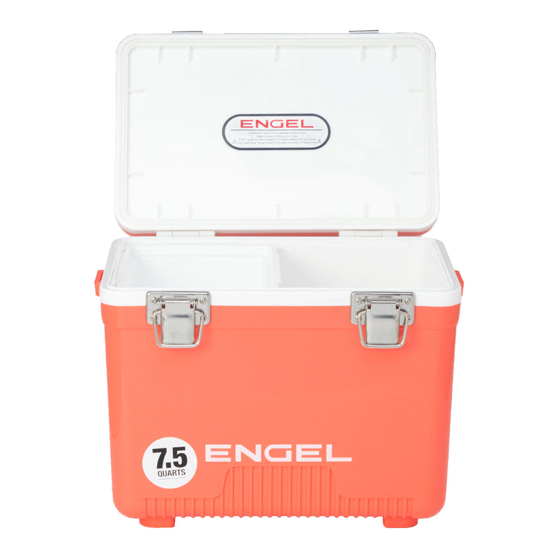 Engel 7.5 Quart 8 Can Leak Proof Odor Resistant Insulated Cooler Drybox (Used)