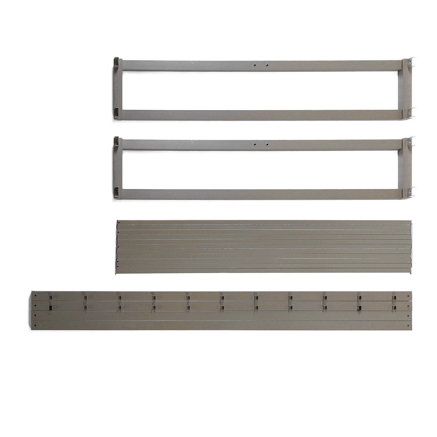 Mellow Ace of Base Metal Platform Low Profile Bed Frame, Round 12 Inch, King - VMInnovations
