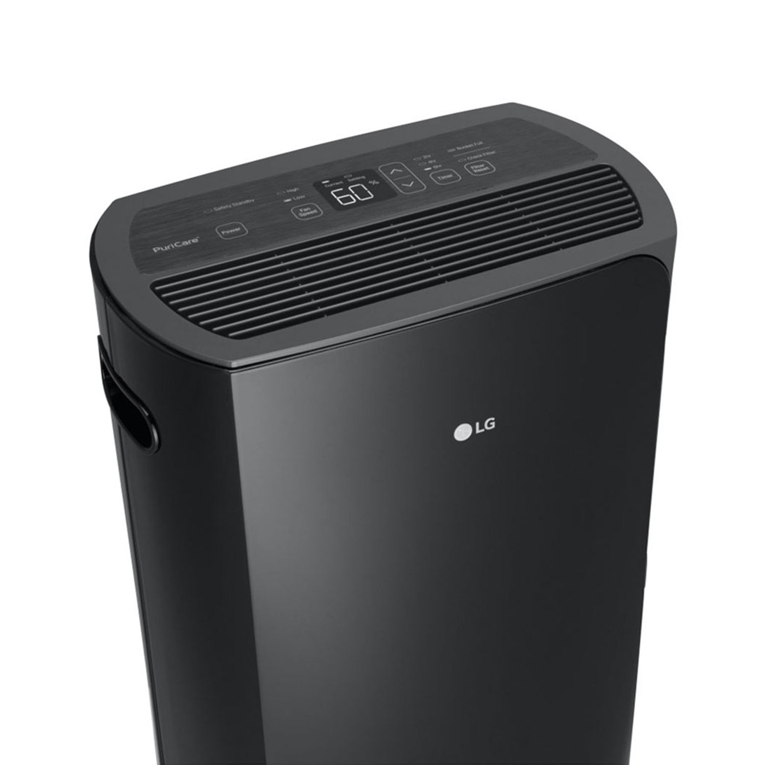 LG PuriCare Powerful 50 Pint Home Dehumidifier, Black (Refurbished) (Used)