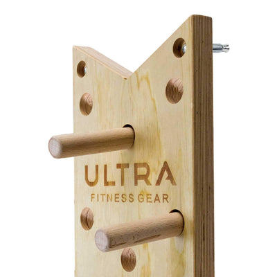 Ultra Fitness Gear 51-Inch Peg-Board Climbing Wall Training Ladder and Dowels