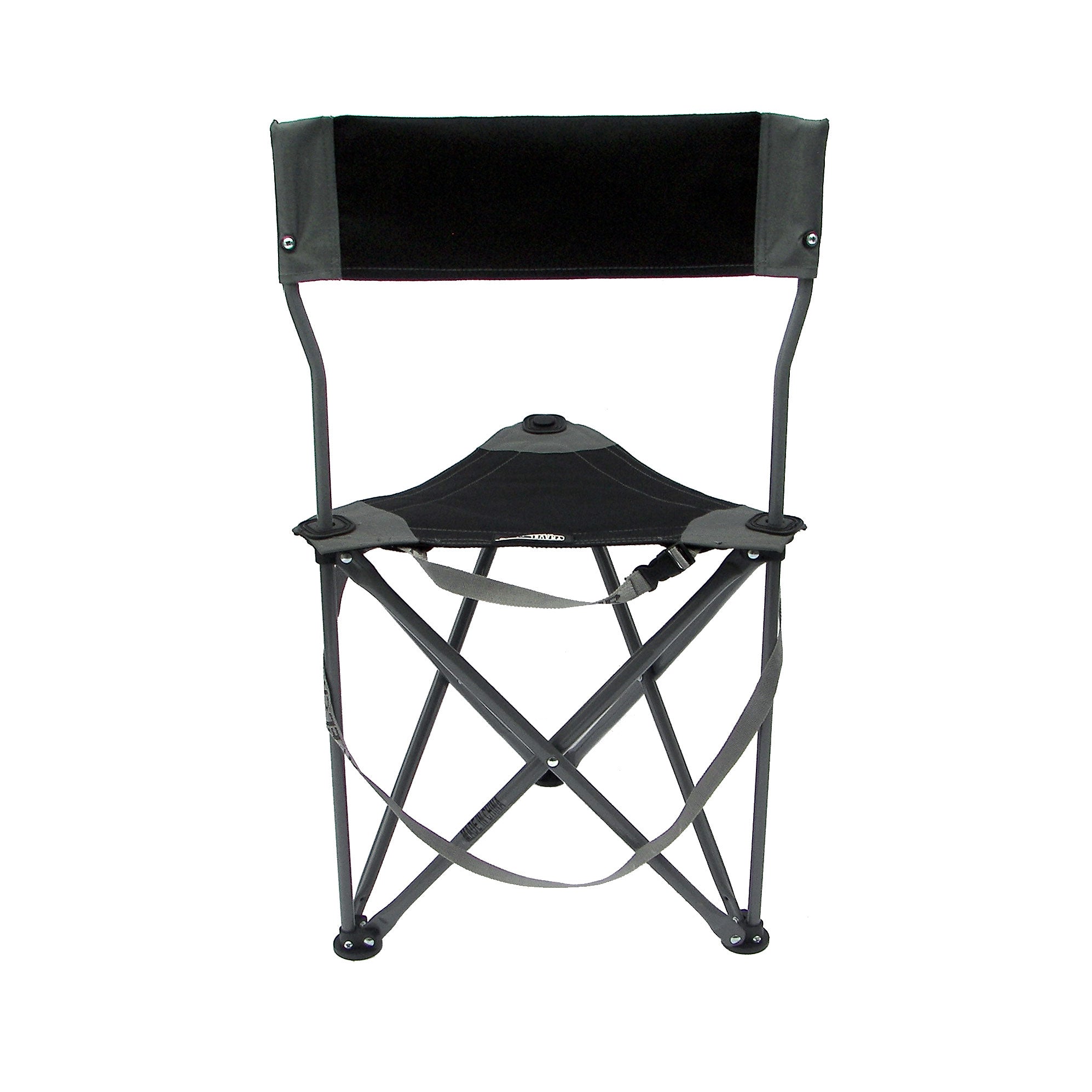 TravelChair Ultimate Slacker 2.0 Outdoor Folding Stool Seat, Black (Open Box) - VMInnovations