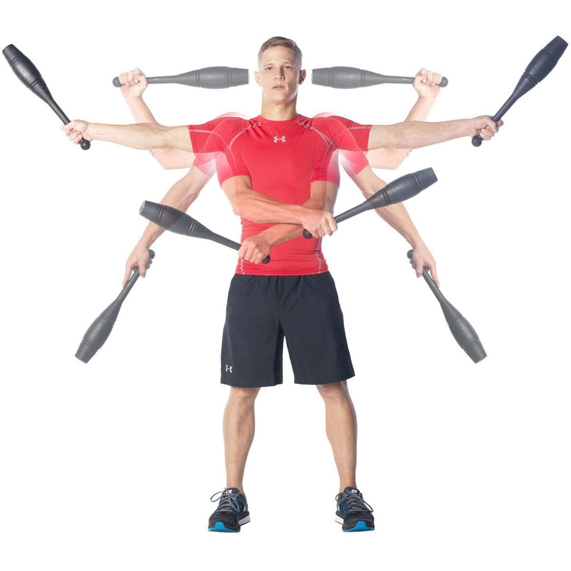 Ultimate Body Press IC-1 Strength Training Exercise Power Clubs, 1 Pound Pair