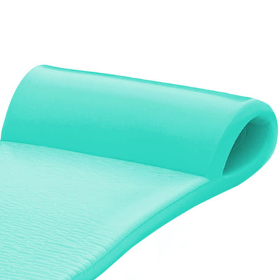 TRC Recreation Ultra Sunsation 2.5" Thick Foam Pool Lounge Mat, Mint Green(Used)