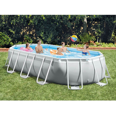 Intex 16.5ft x 9ft x 48in Rectangular Pool Set w/ Filter Cartridges (6 Pack) - VMInnovations
