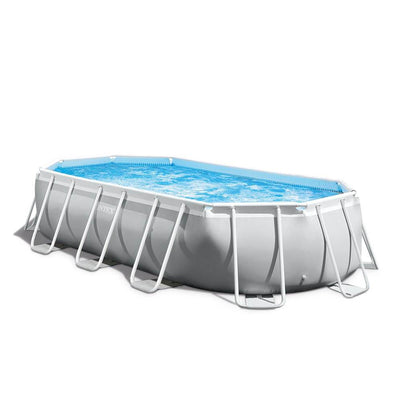 Intex 16.5ft x 9ft x 48in Rectangular Pool Set w/ Filter Cartridges (6 Pack) - VMInnovations