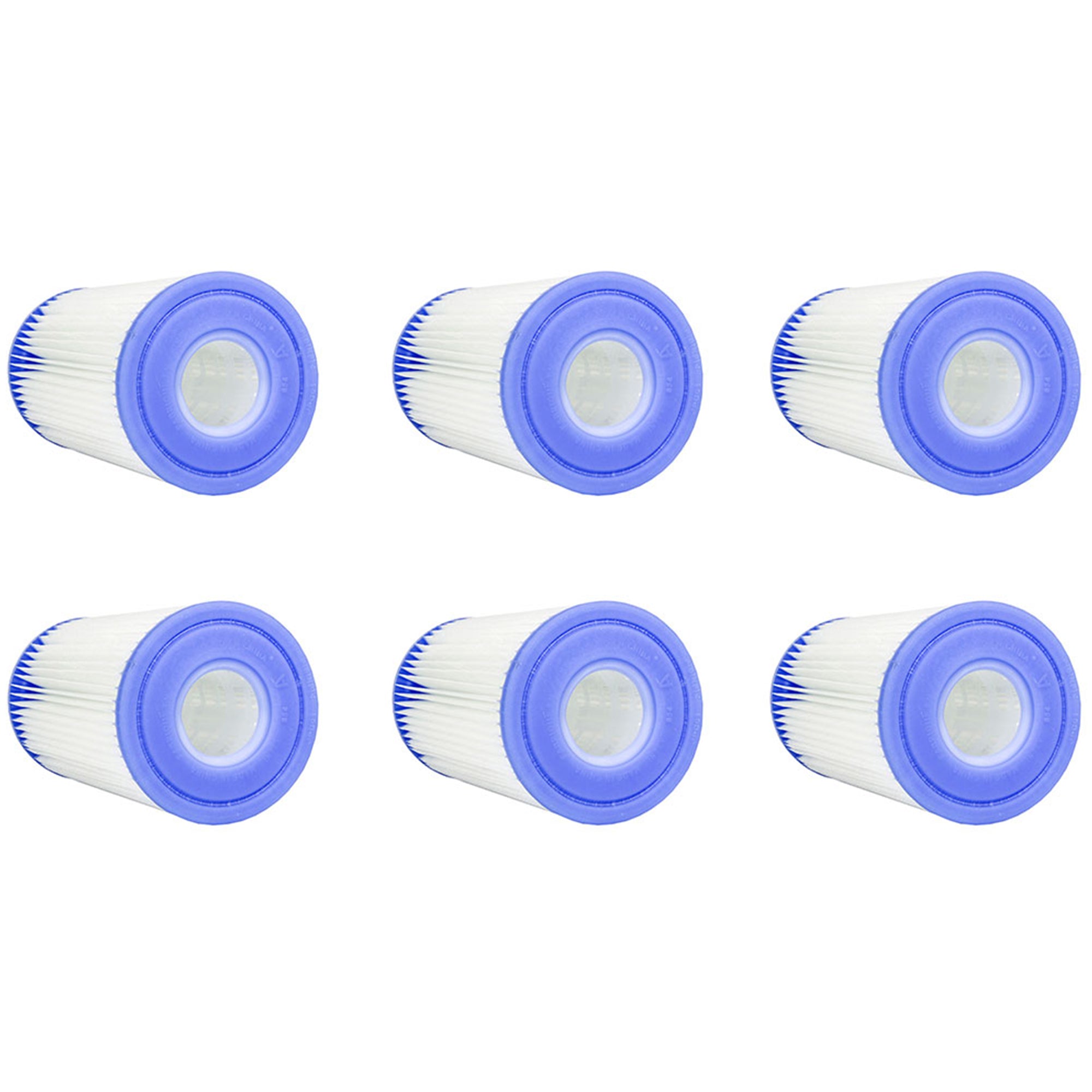 Intex 16.5ft x 9ft x 48in Rectangular Pool Set w/ Filter Cartridges (6 Pack) - VMInnovations