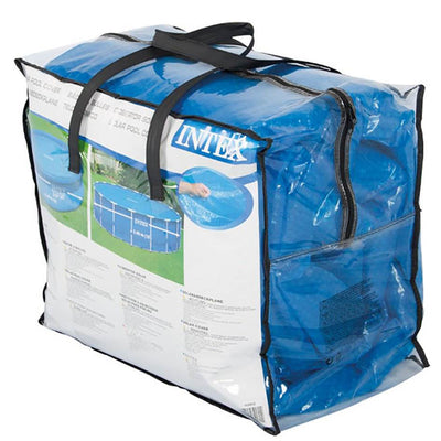 Intex 9 x 18 Foot Rectangular Solar Frame Set Swimming Pool Cover (2 Pack) - VMInnovations