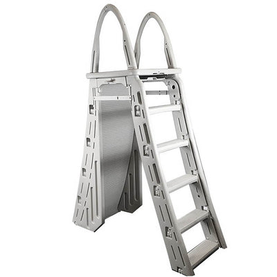 Confer Guard A-Frame Above Ground Swimming Pool Ladder for 48-56" Pools (6 Pack)