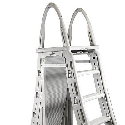 Confer Guard A-Frame Above Ground Swimming Pool Ladder for 48-56" Pools (6 Pack)