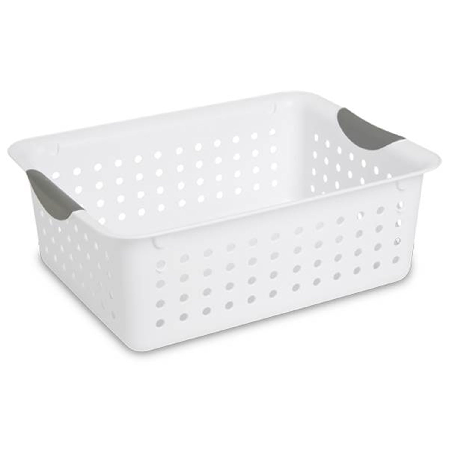 Sterilite Medium Ultra Plastic Storage Bin Organizer Basket (12 Pack) (Open Box)