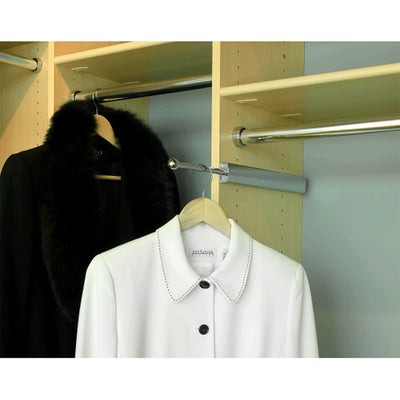 Rev-A-Shelf Sidelines CVLPOSL-14-CR-1 Extendable Closet Valet Rod, Chrome