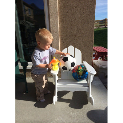 Little Colorado Knotty Pine Kids Adirondack Rocking Chair, Unfinished (Open Box)