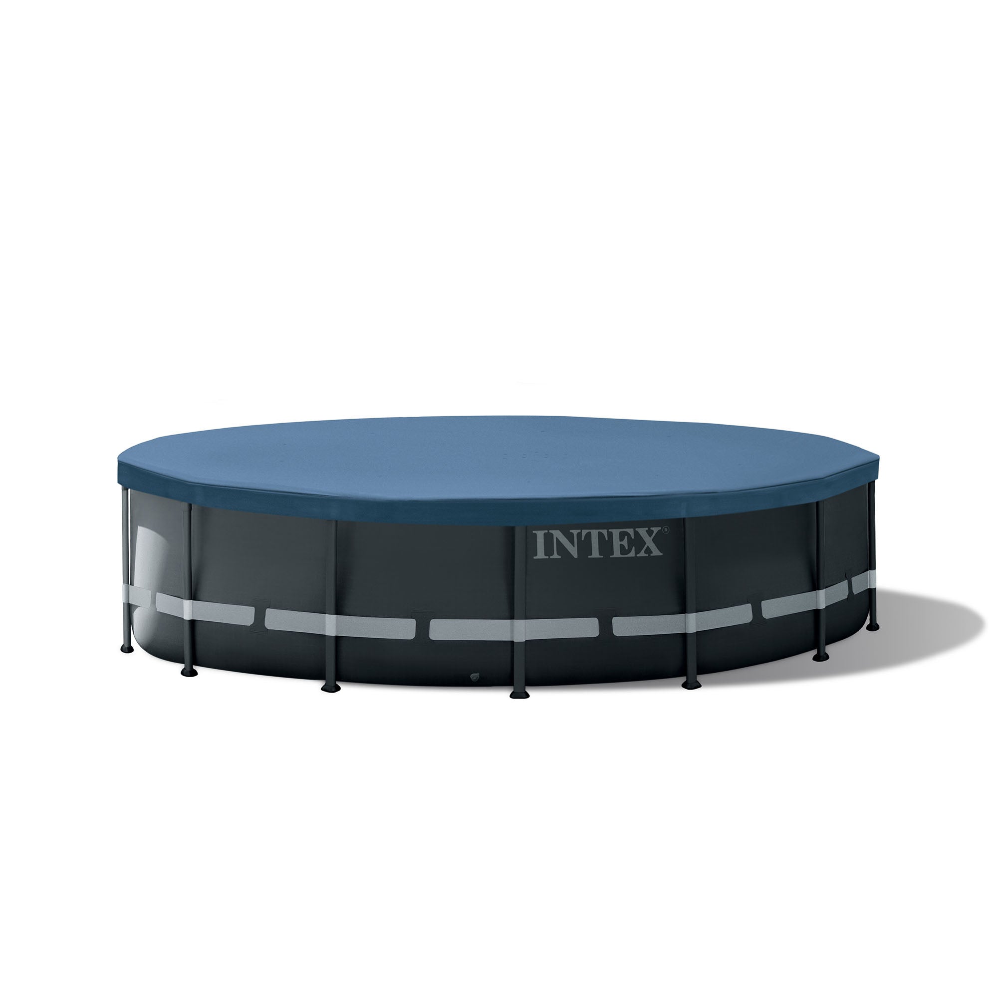 Intex 16ft x 48in Ultra XTR Round Frame Swimming Pool, Pump, & Winterizing Kit - VMInnovations