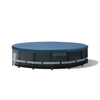 Intex 16ft x 48in Ultra XTR Round Frame Swimming Pool, Pump, & Winterizing Kit - VMInnovations